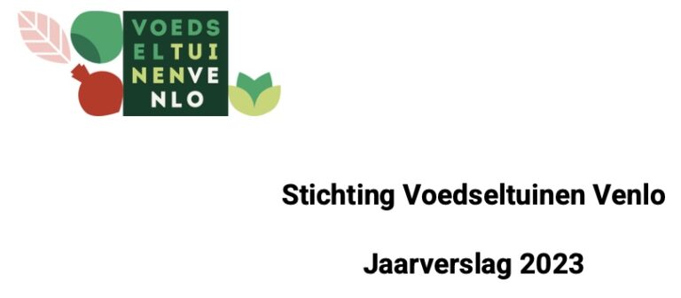 Jaarverslag Voedseltuinen Venlo